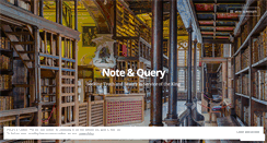 Desktop Screenshot of noteandquery.com